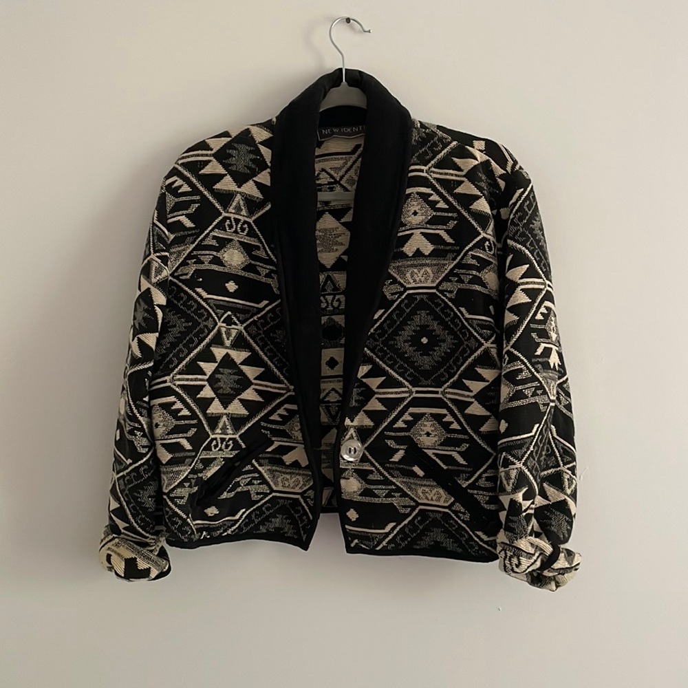 🎭 SOLD 🎭 Southwestern woven jacket